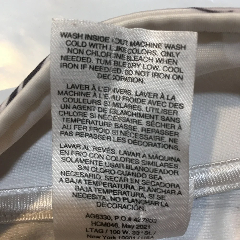 Adidas Full Zip Track Jacket Kids Youth XL White Gray Sporty Abstract Athletic